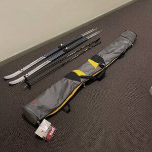 Fischer Cruiser 174 with Ski poles Leki Black Country and MARKER Ski Bag NEW